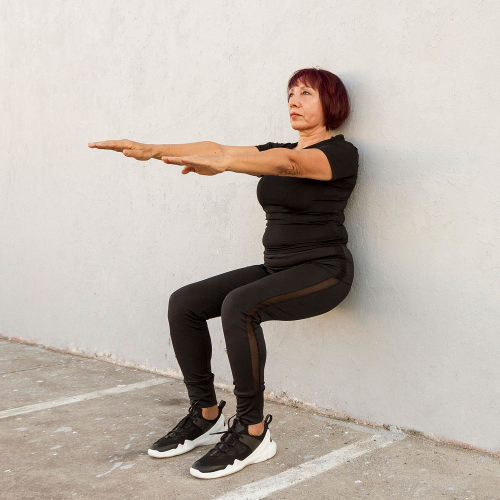 wall squats